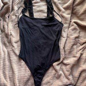 Stylish Black Bodysuit
